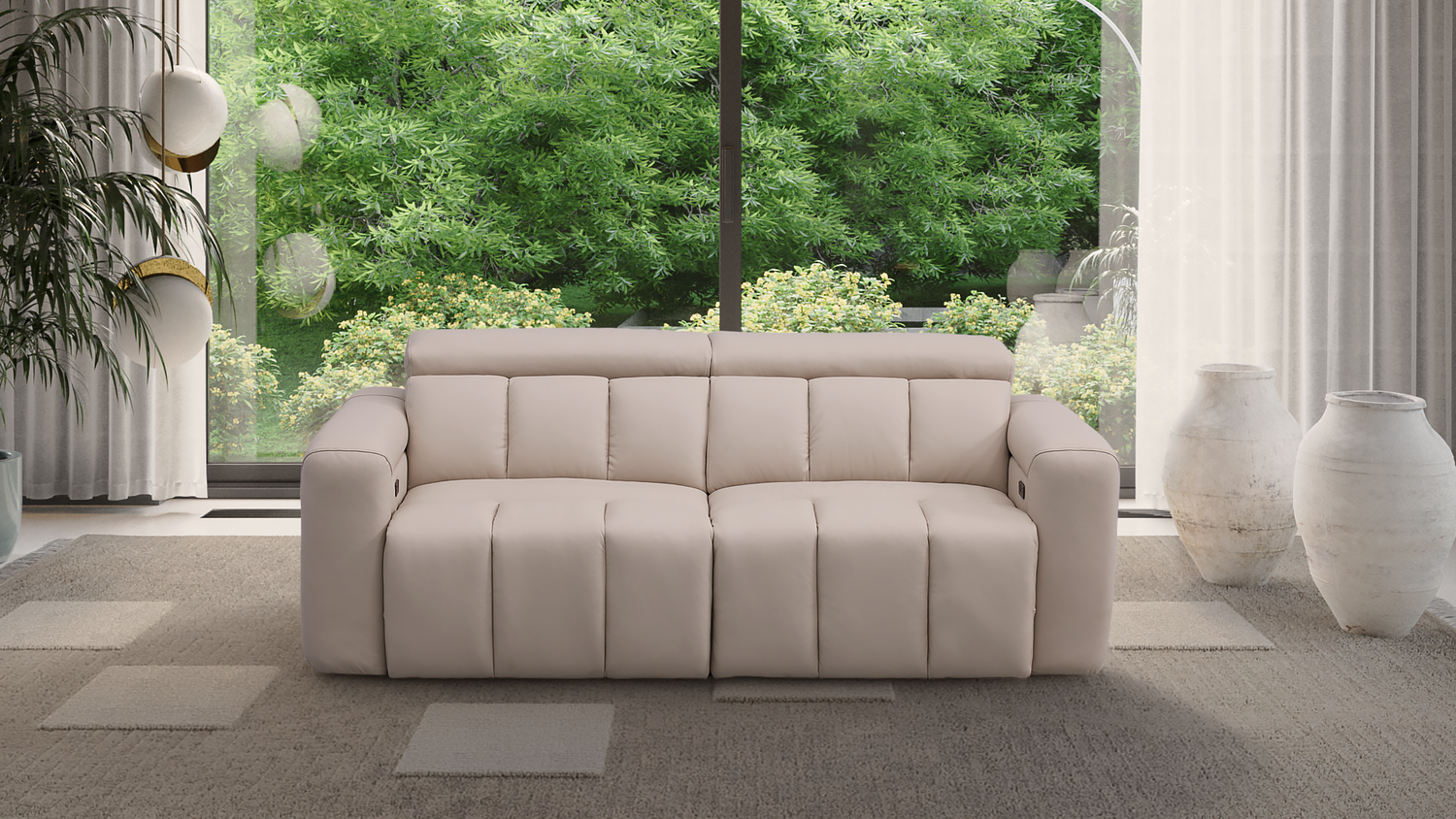 Dallas Leather Sofa